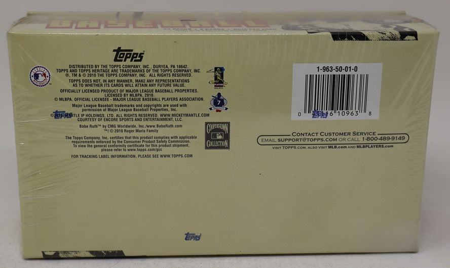 2010 Topps Heritage Baseball Box (Hobby) (24/8)