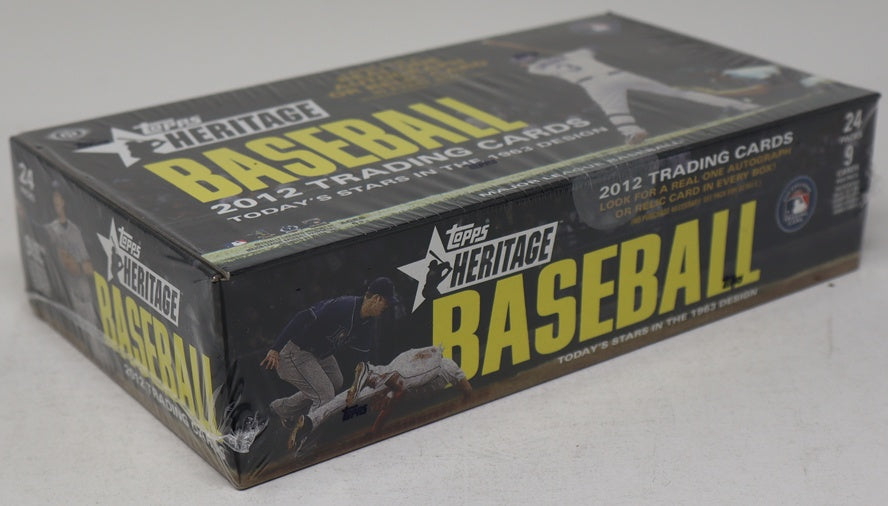 2012 Topps Heritage Baseball Box (Hobby) (24/9)