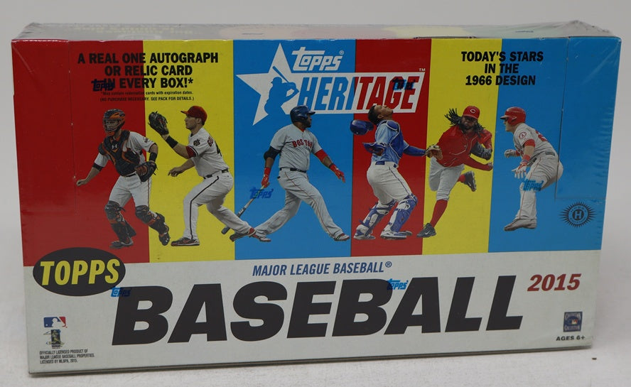 2015 Topps Heritage Baseball Box (Hobby) (24/9)
