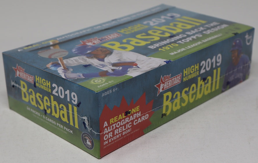 2019 Topps Heritage High Number Baseball Box (Hobby) (24/9)