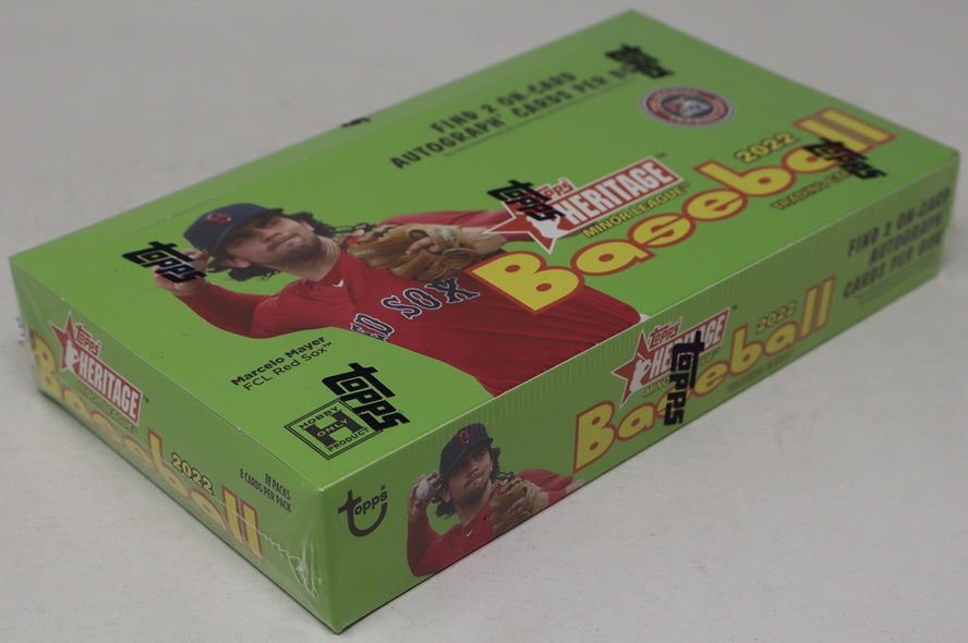 2022 Topps Heritage Minor League Baseball Box (Hobby) (18/8)