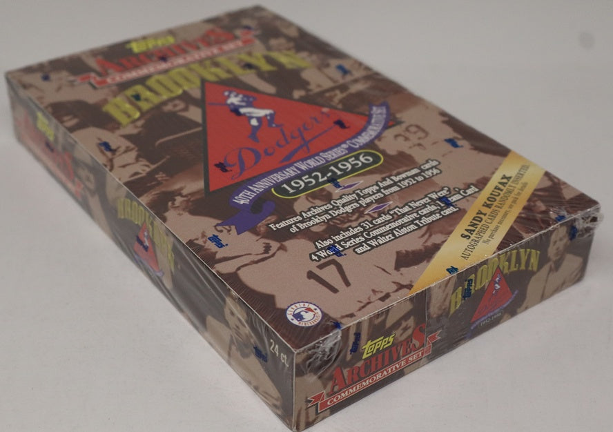 1995 Topps Archives Baseball Brooklyn Dodgers Box