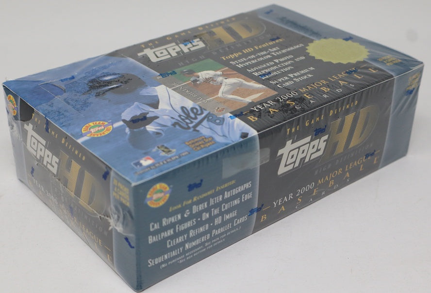 2000 Topps HD High Definition Baseball Box (HTA)