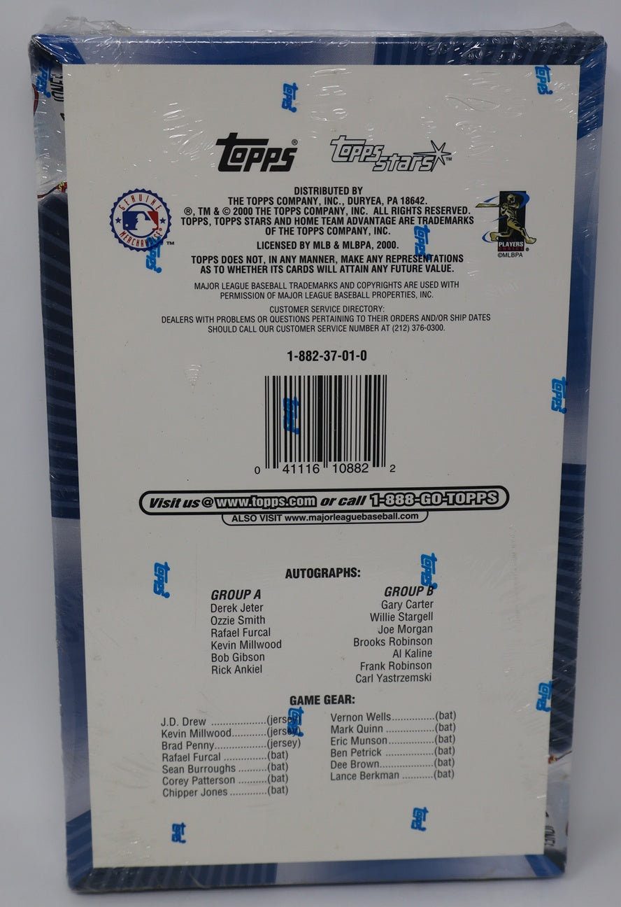 2000 Topps Stars Baseball Box (HTA) (24/6)