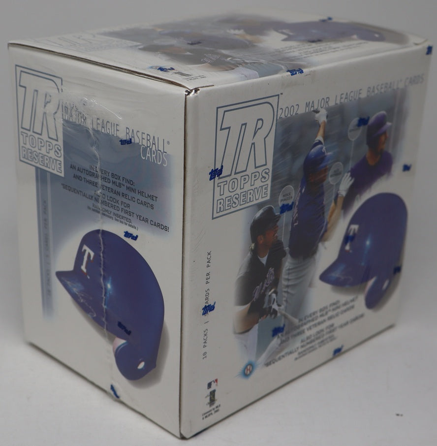 2002 Topps Reserve Baseball Box (Hobby) (10/5)