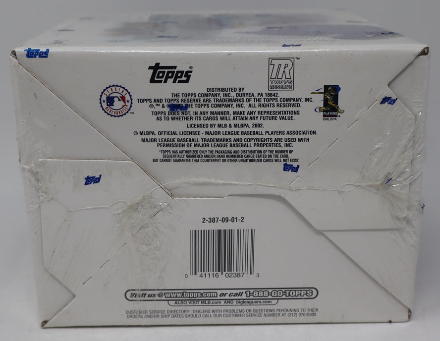 2002 Topps Reserve Baseball Box (Hobby) (10/5)