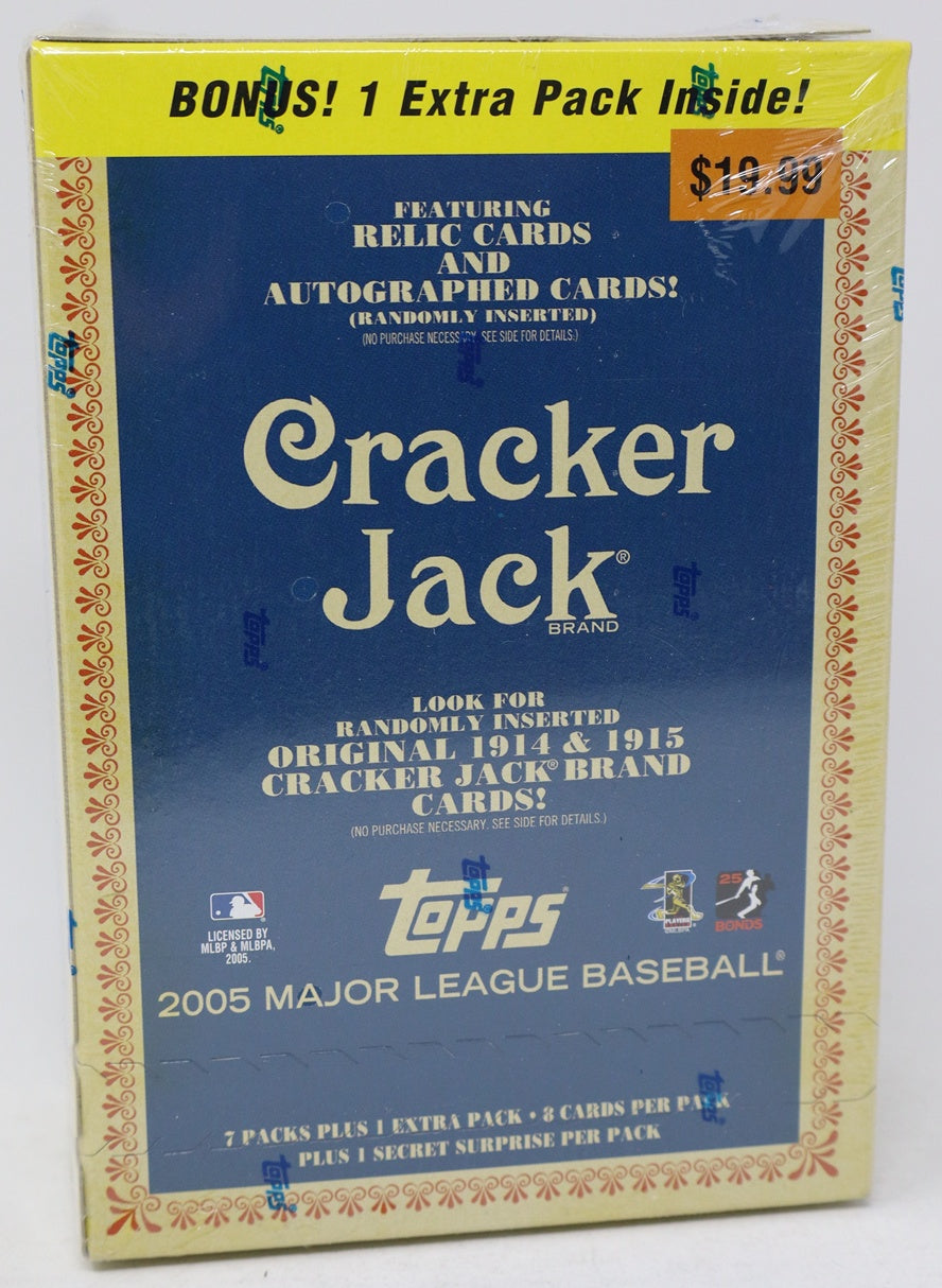 2005 Topps Cracker Jack Baseball Blaster Box (8/8)