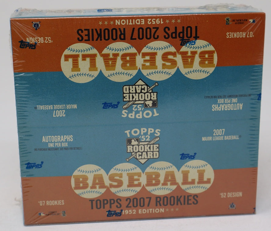 2007 Topps 1952 Style Rookies Baseball Box (Retail) (24/6)