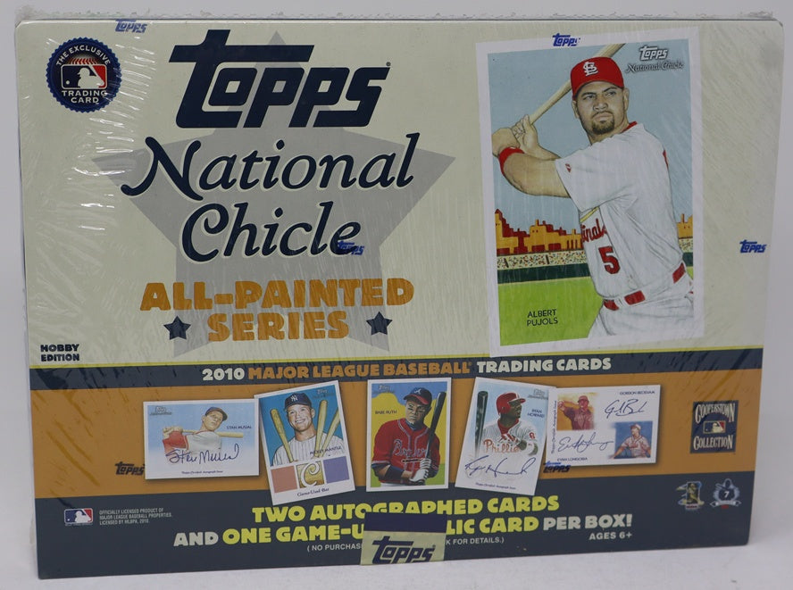 2010 Topps National Chicle Baseball Box (Hobby)