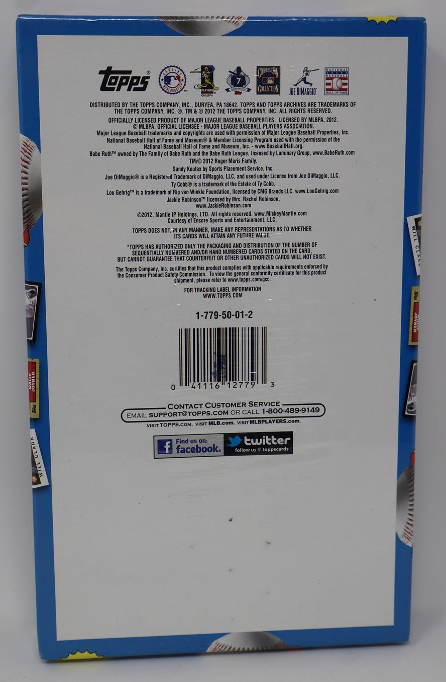 2012 Topps Archives Baseball Box (Hobby) (24/8)