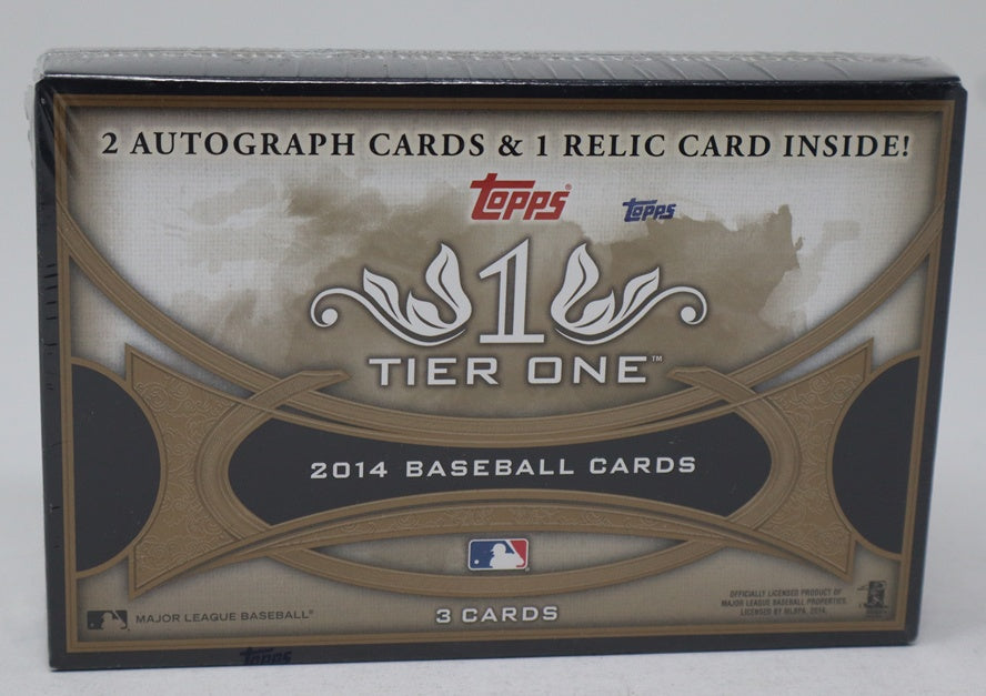 2014 Topps Tier One Baseball Box (Hobby) (1/3)