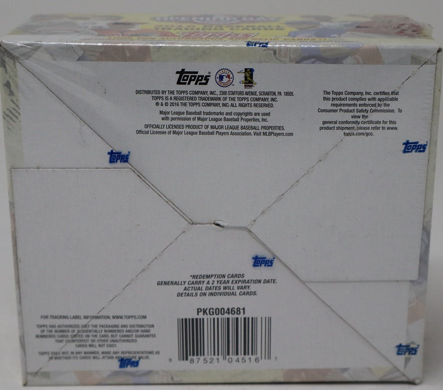 2016 Topps Opening Day Baseball Box (Hobby) (36/7)
