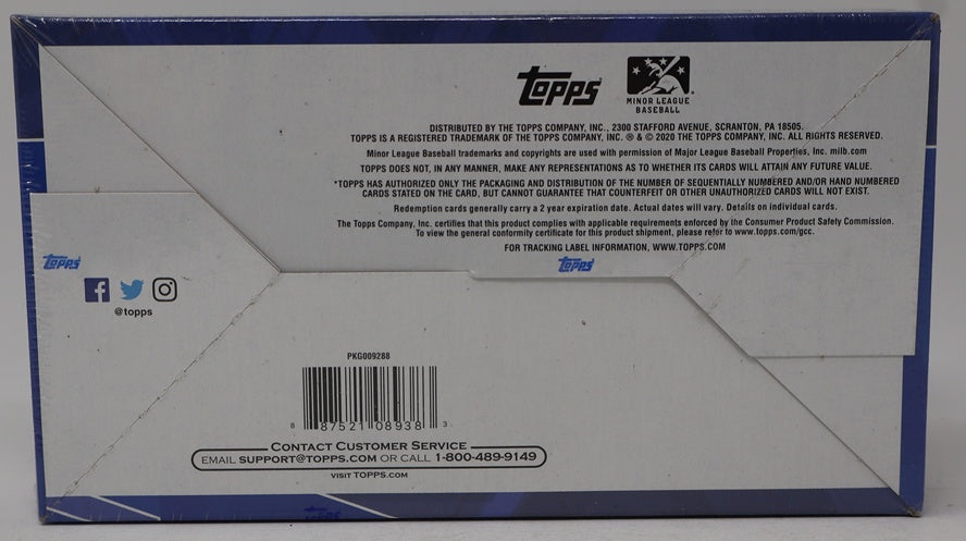 2020 Topps Pro Debut Baseball Box (Hobby) (24/8)