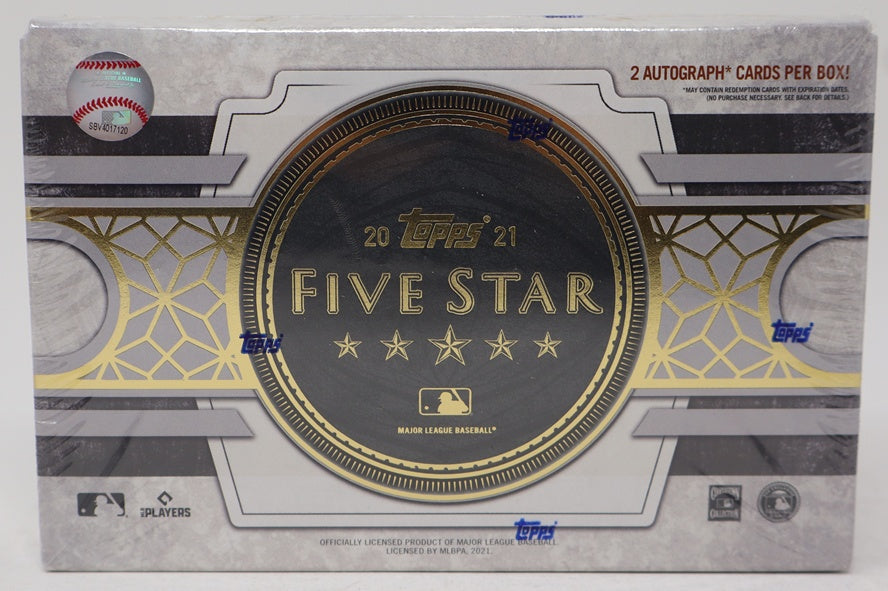 2021 Topps Five Star Baseball Box (Hobby)