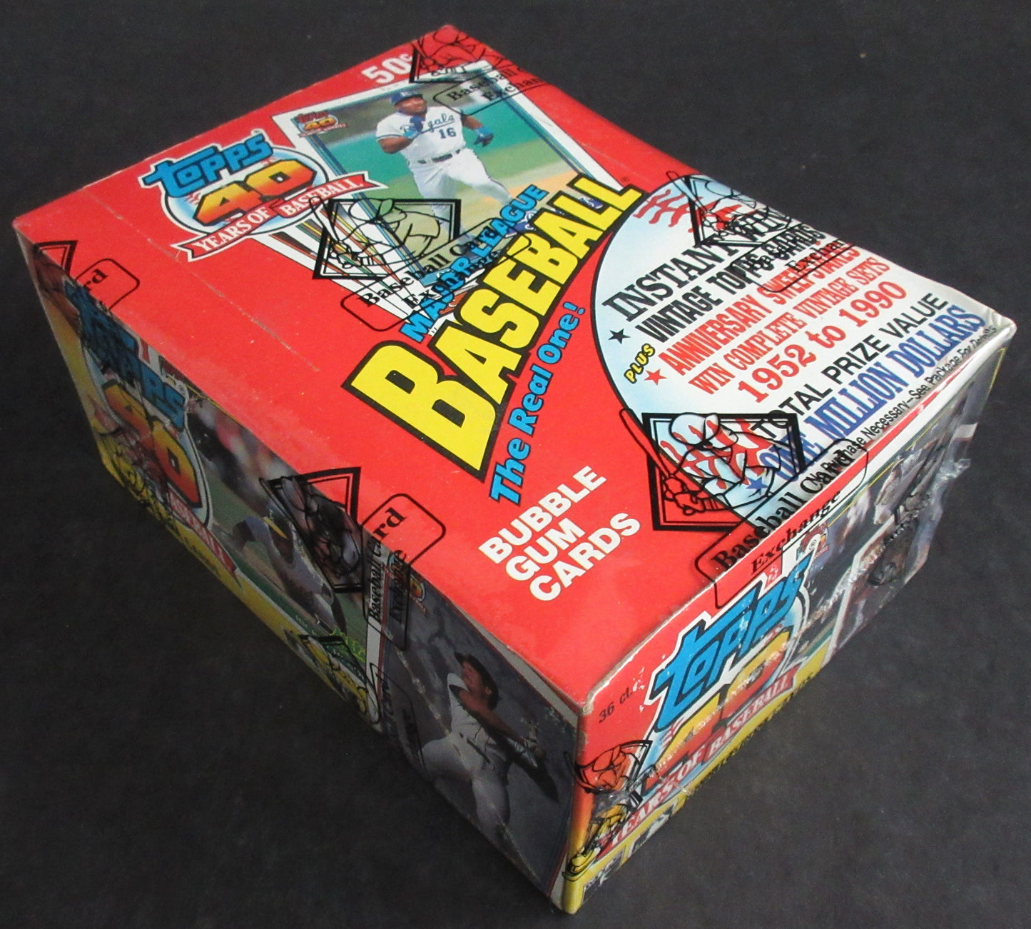 1991 Topps Baseball Unopened Wax Box (FASC)