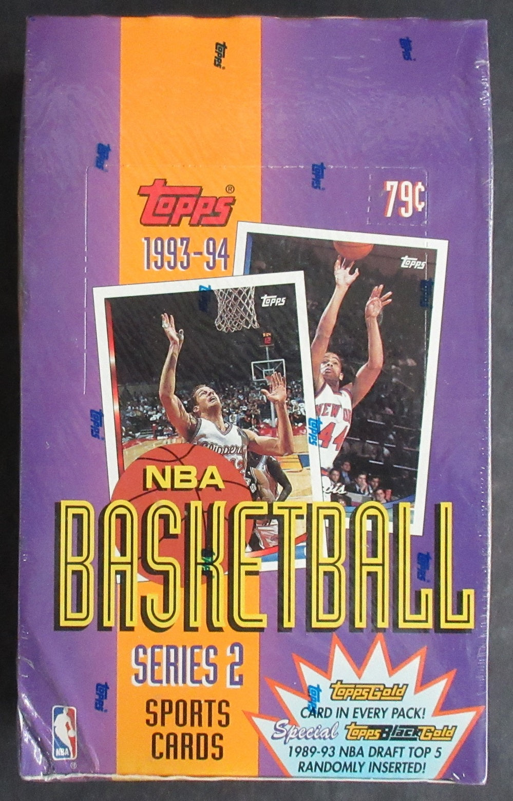 1993/94 Topps Basketball Series 2 Box (36/12)