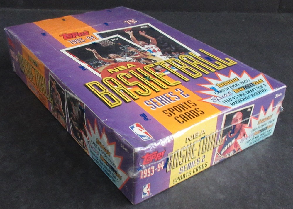 1993/94 Topps Basketball Series 2 Box (36/12)