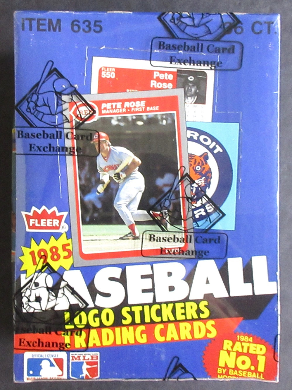 1985 Fleer Baseball Unopened Wax Box (BBCE)