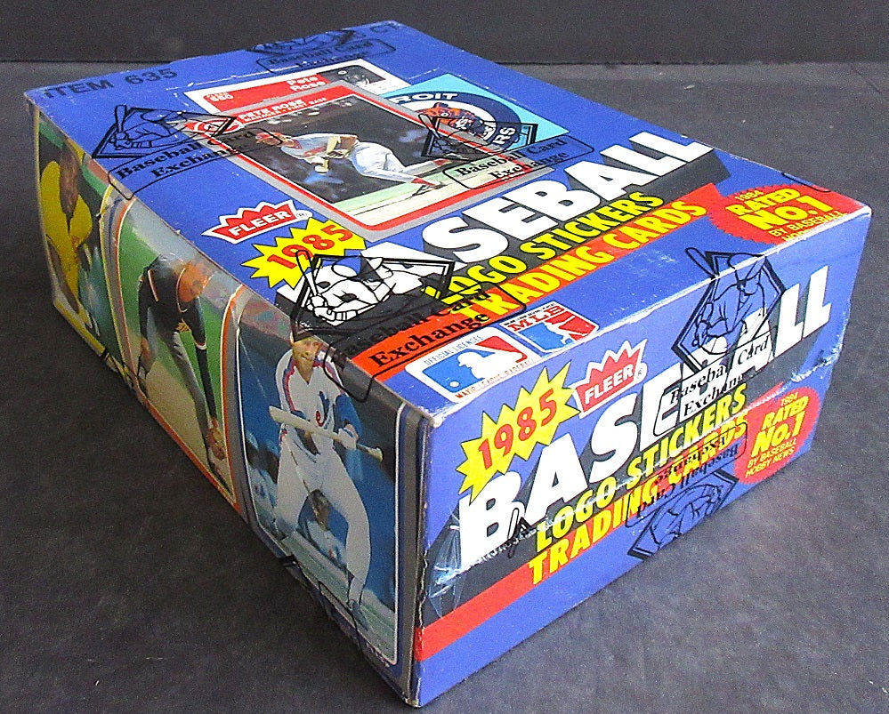 1985 Fleer Baseball Unopened Wax Box (BBCE)