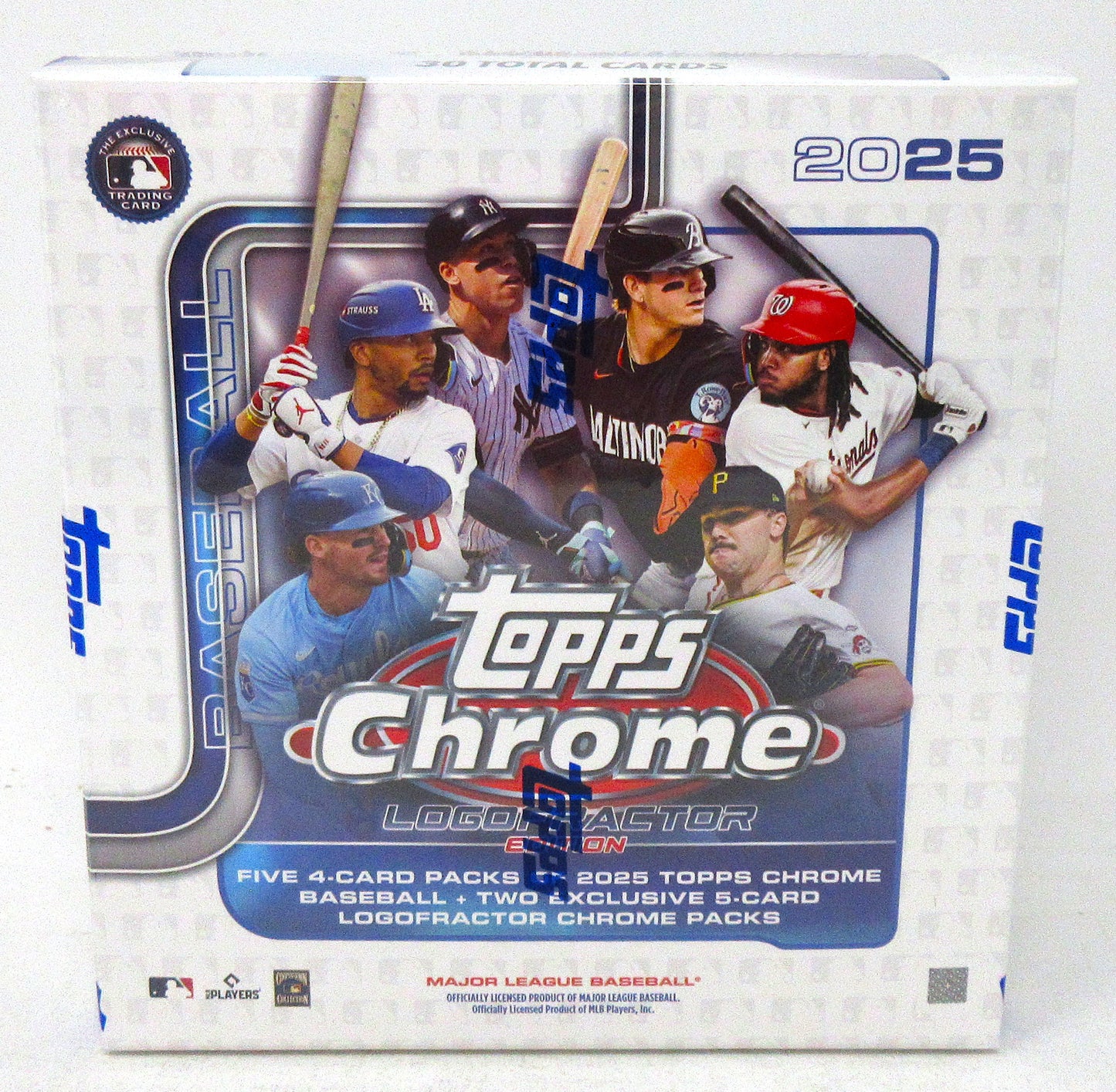 2025 Topps Chrome Baseball Logofractor Edition Box (5/4 and 2/5)