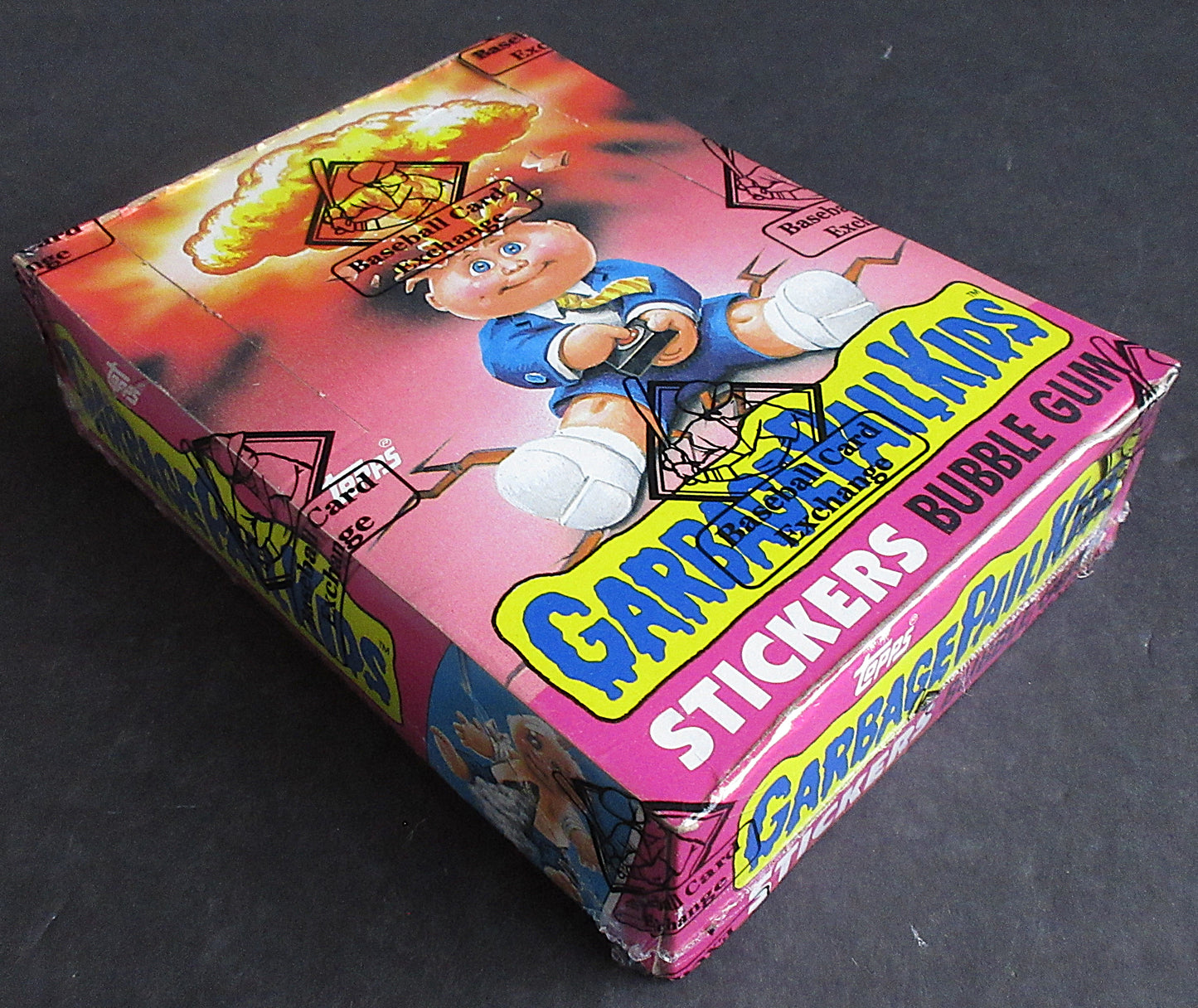 1985 Topps Garbage Pail Kids Series 1 Unopened Wax Box (w/ price) (BBCE) (X1894)