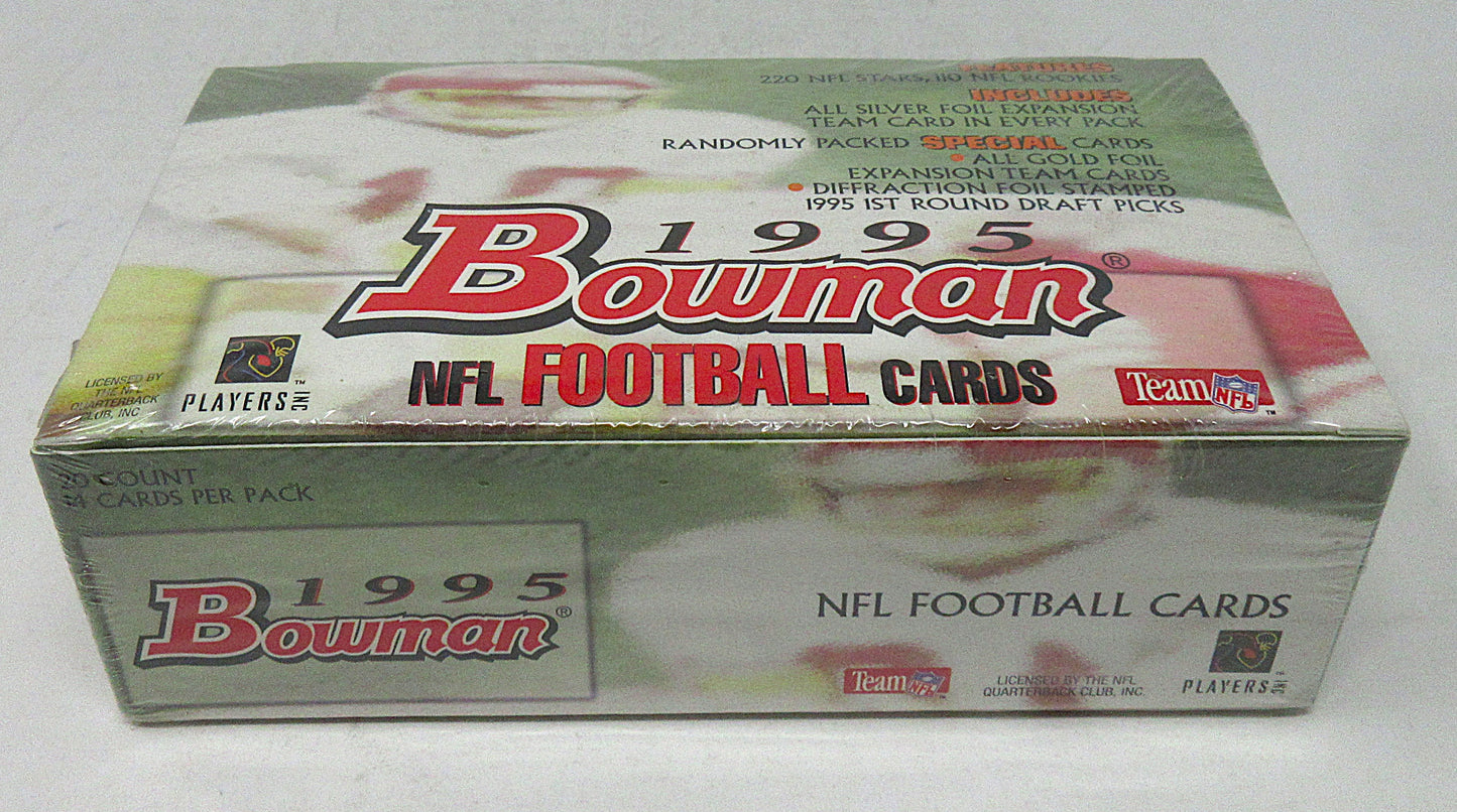 1995 Bowman Football Jumbo Box (Hobby) (20/14)