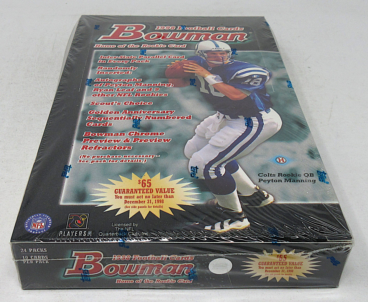 1998 Bowman Football Box (Hobby) (24/10)