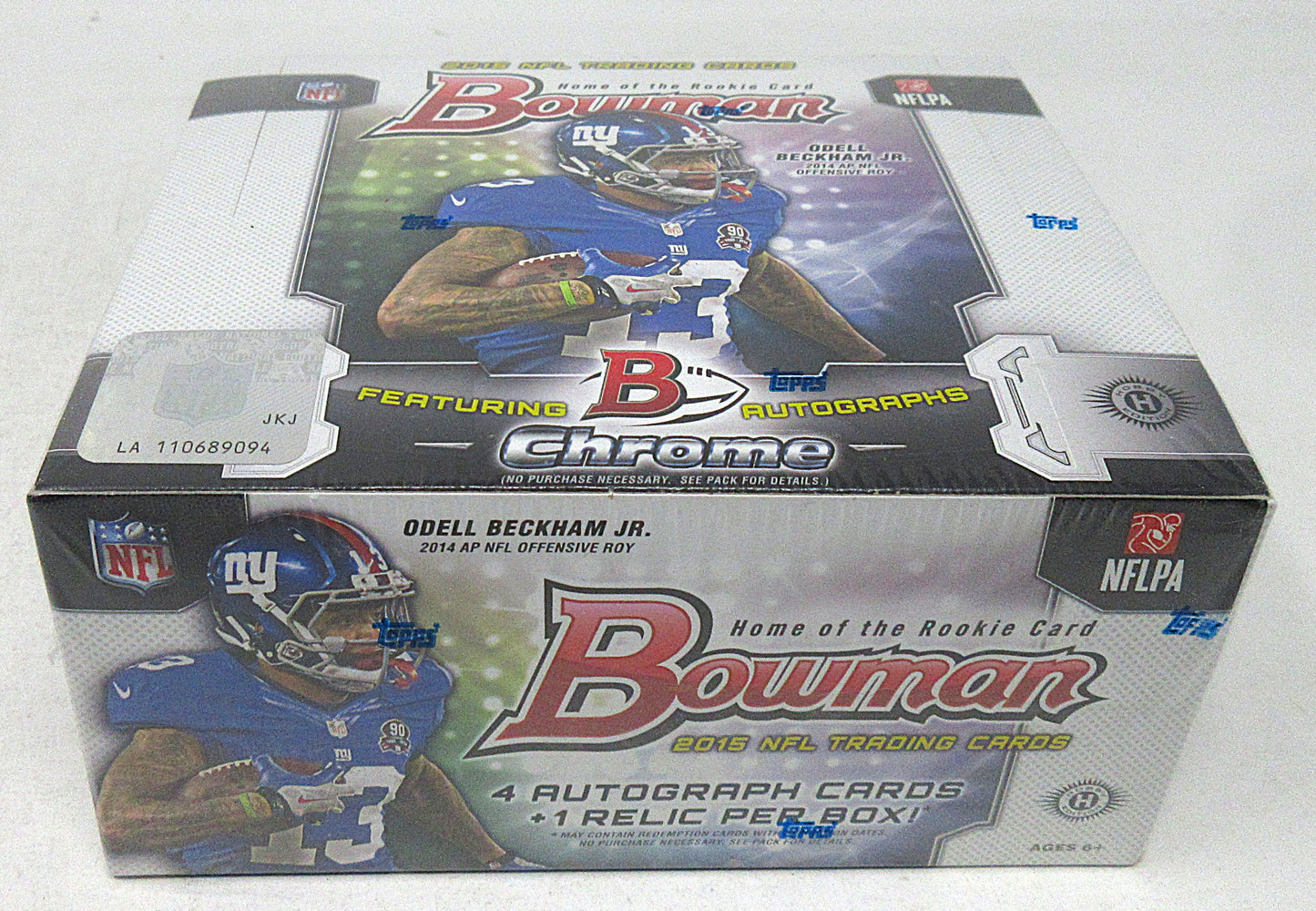 2015 Bowman Football Box (Hobby) (10/25)