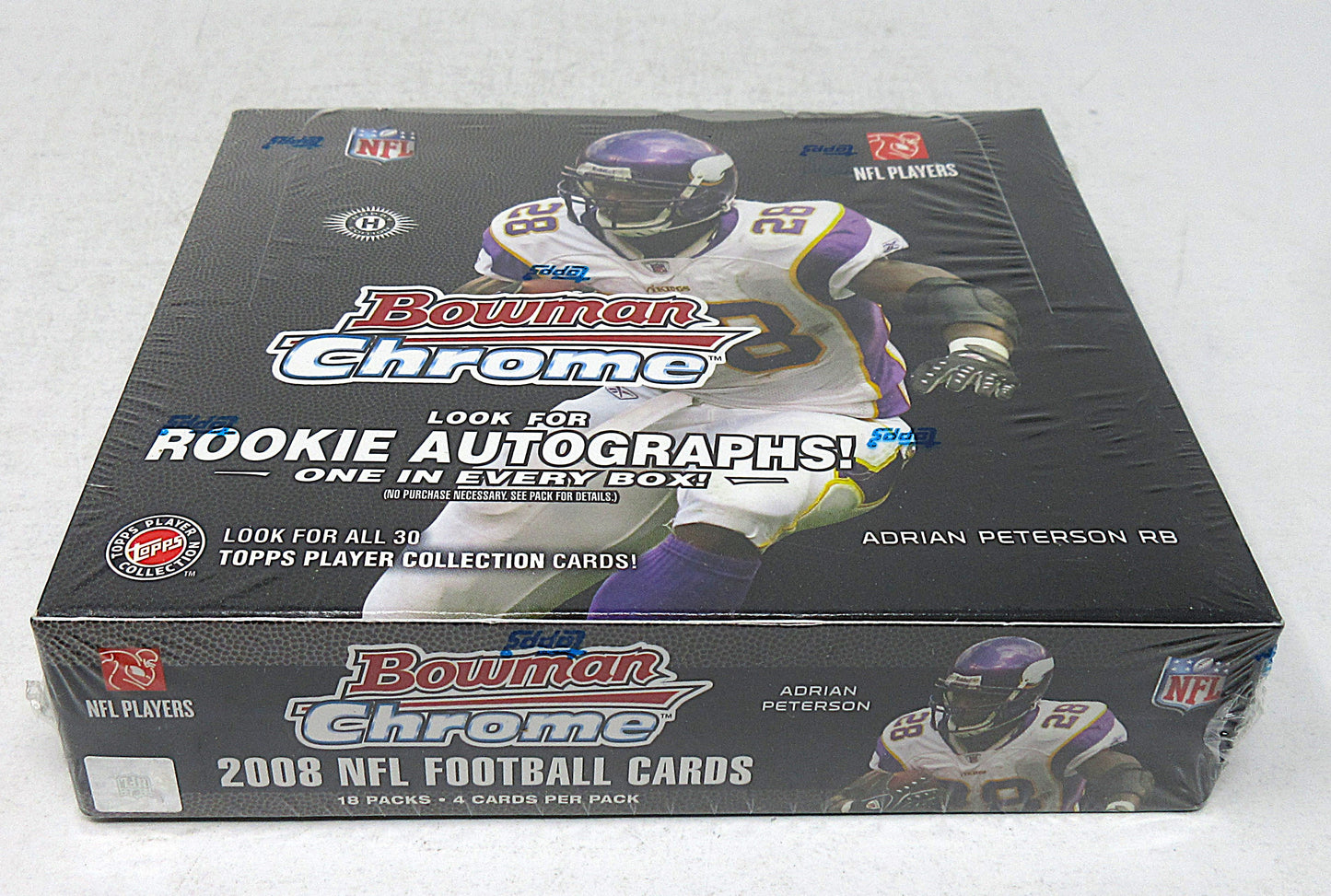 2008 Bowman Chrome Football Box (Hobby) (18/4)