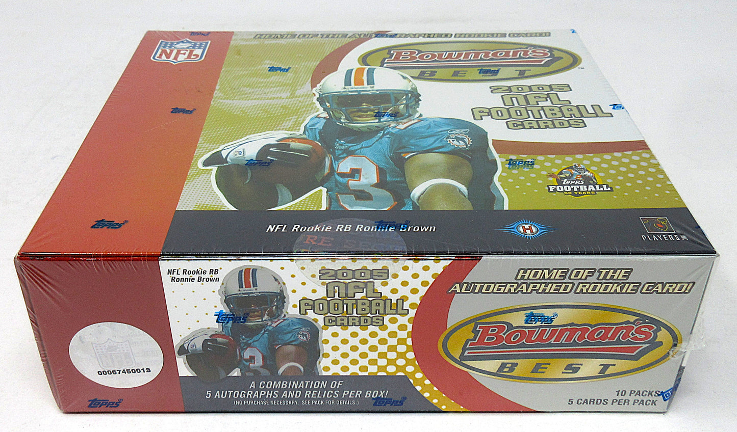 2005 Bowman's Best Football Box (Hobby) (10/5)