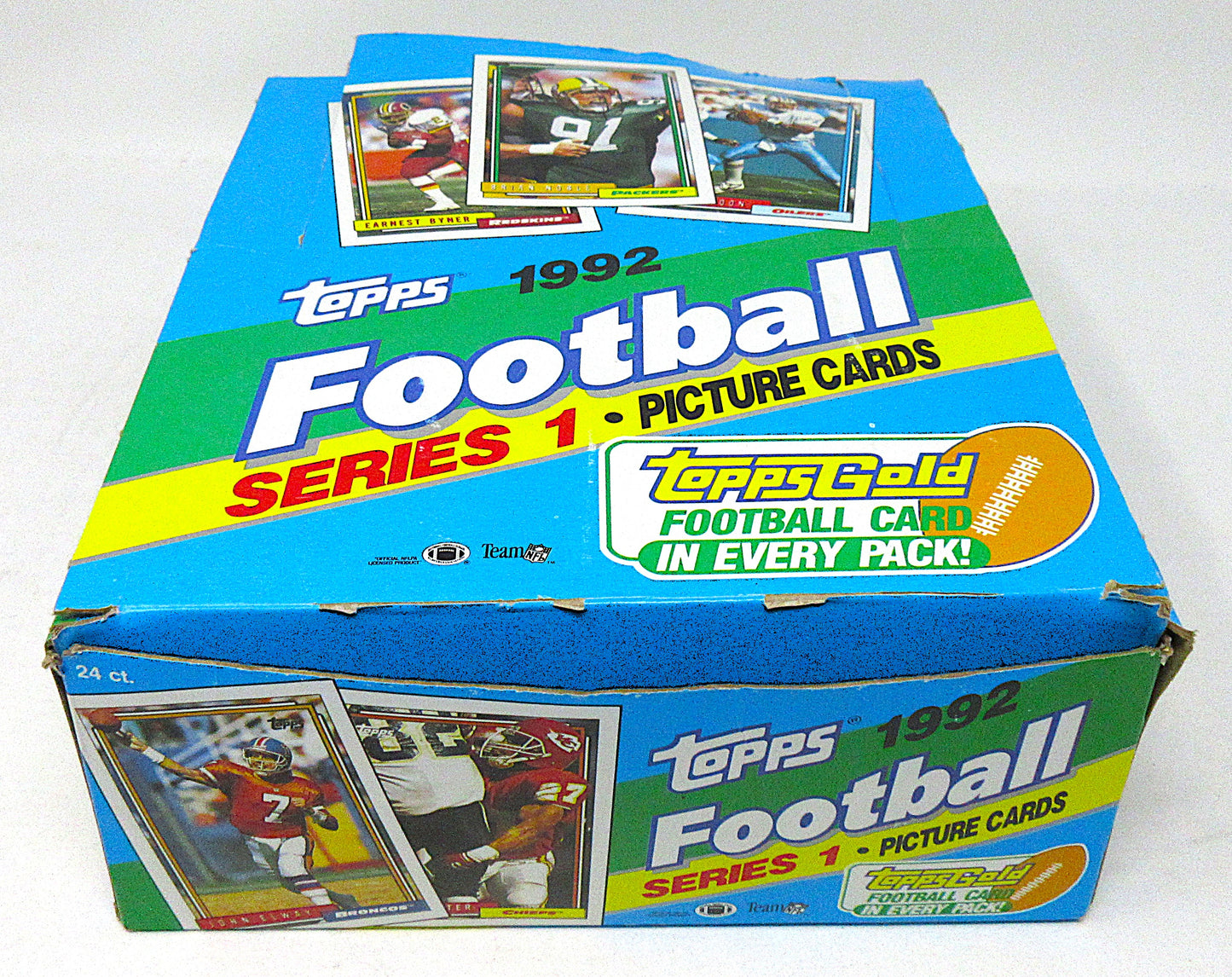 1992 Topps Football Series 1 Rack Box (24/44)