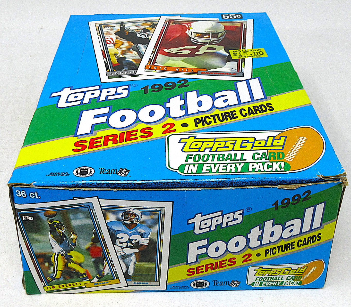 1992 Topps Football Series 2 Box (36/15)