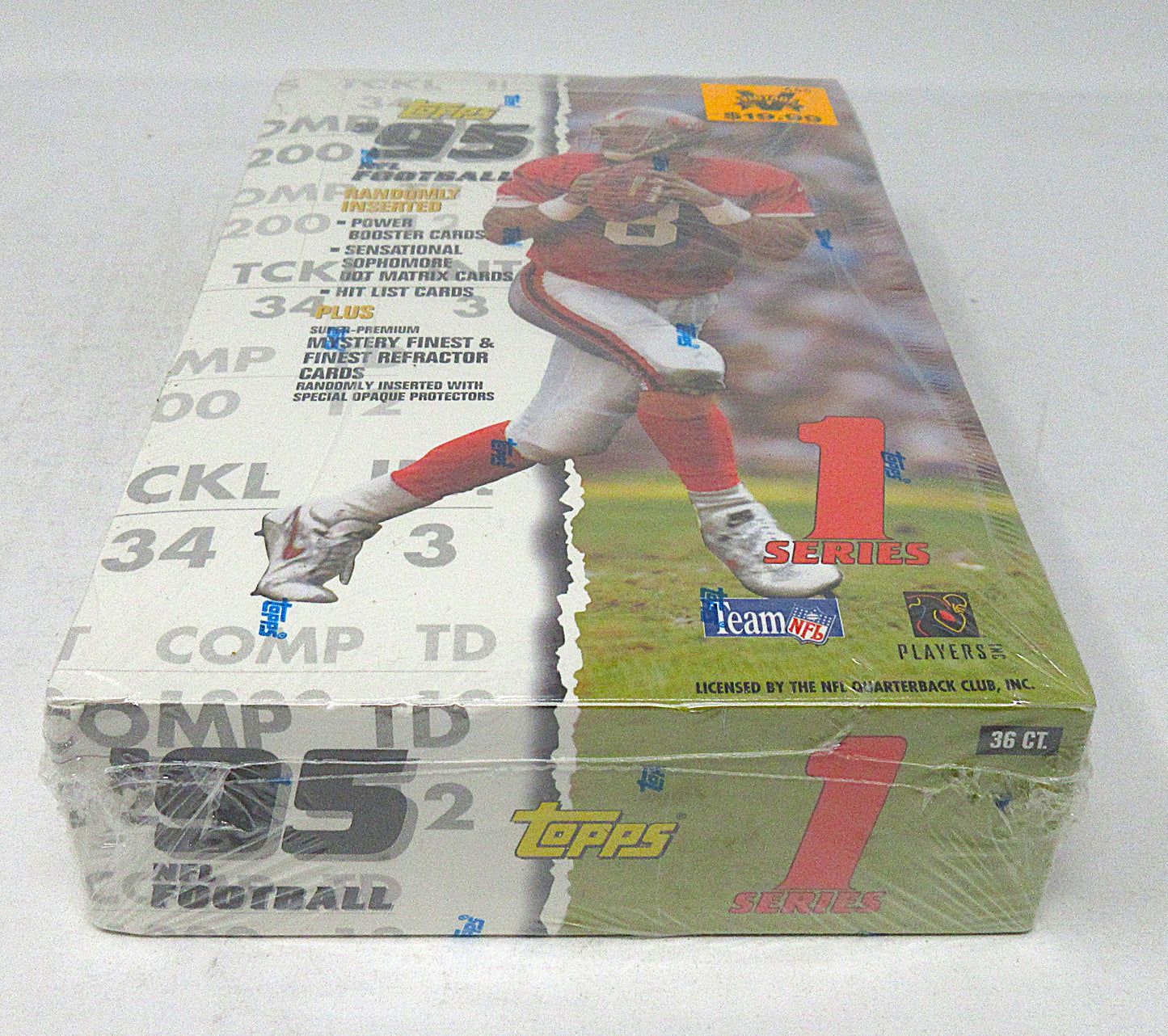 1995 Topps Football Series 1 Box (Retail) (36/13)