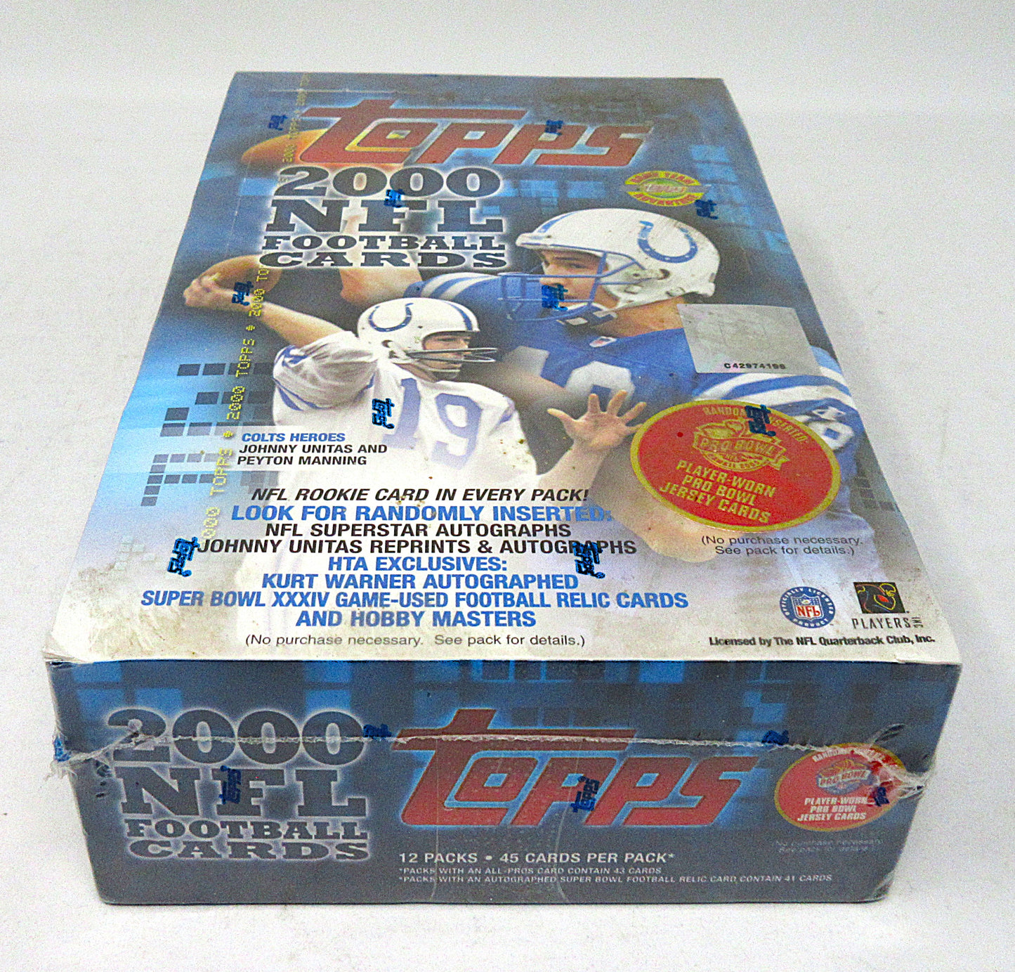 2000 Topps Football Jumbo Box (HTA) (12/45)