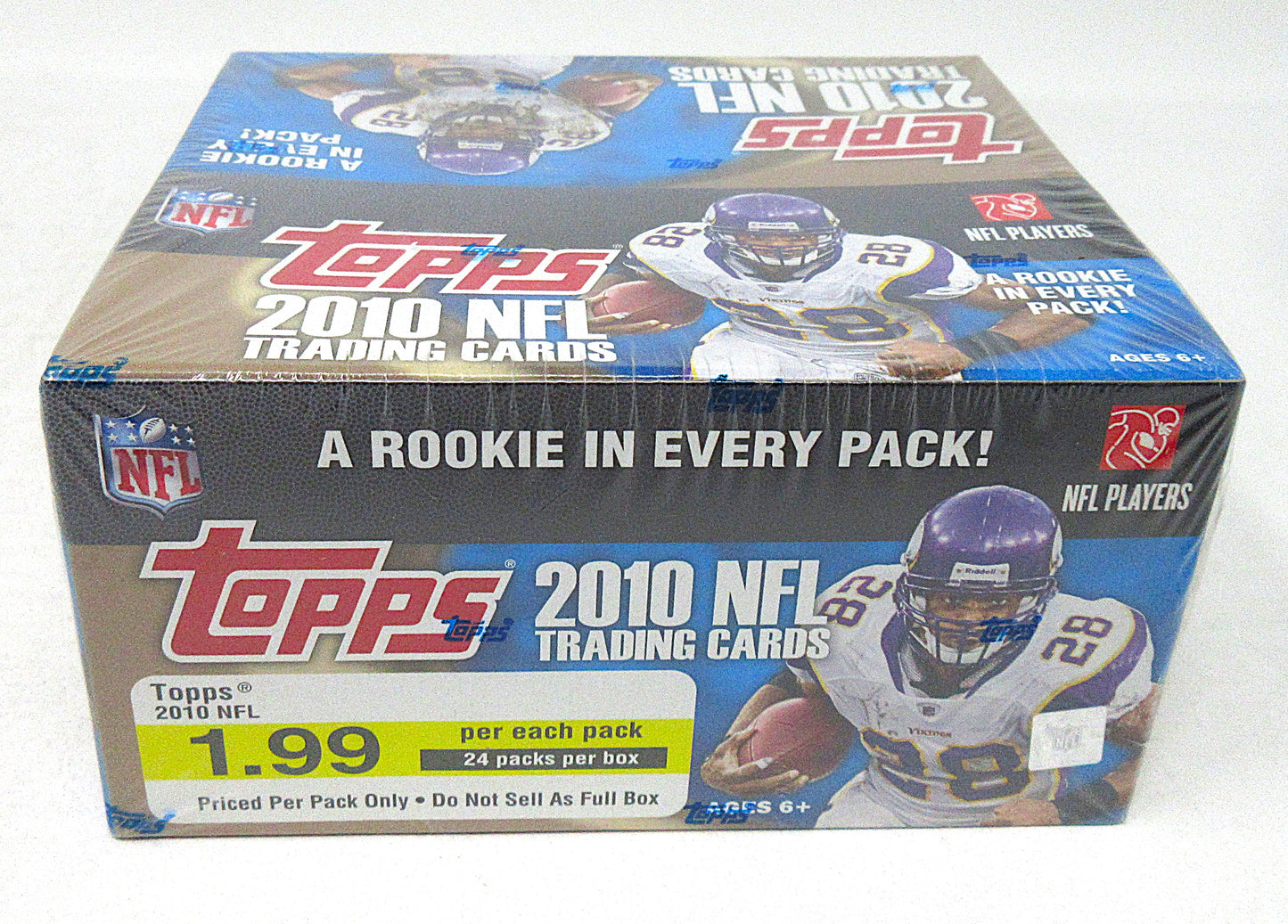 2010 Topps Football Box (Retail) (24/12)