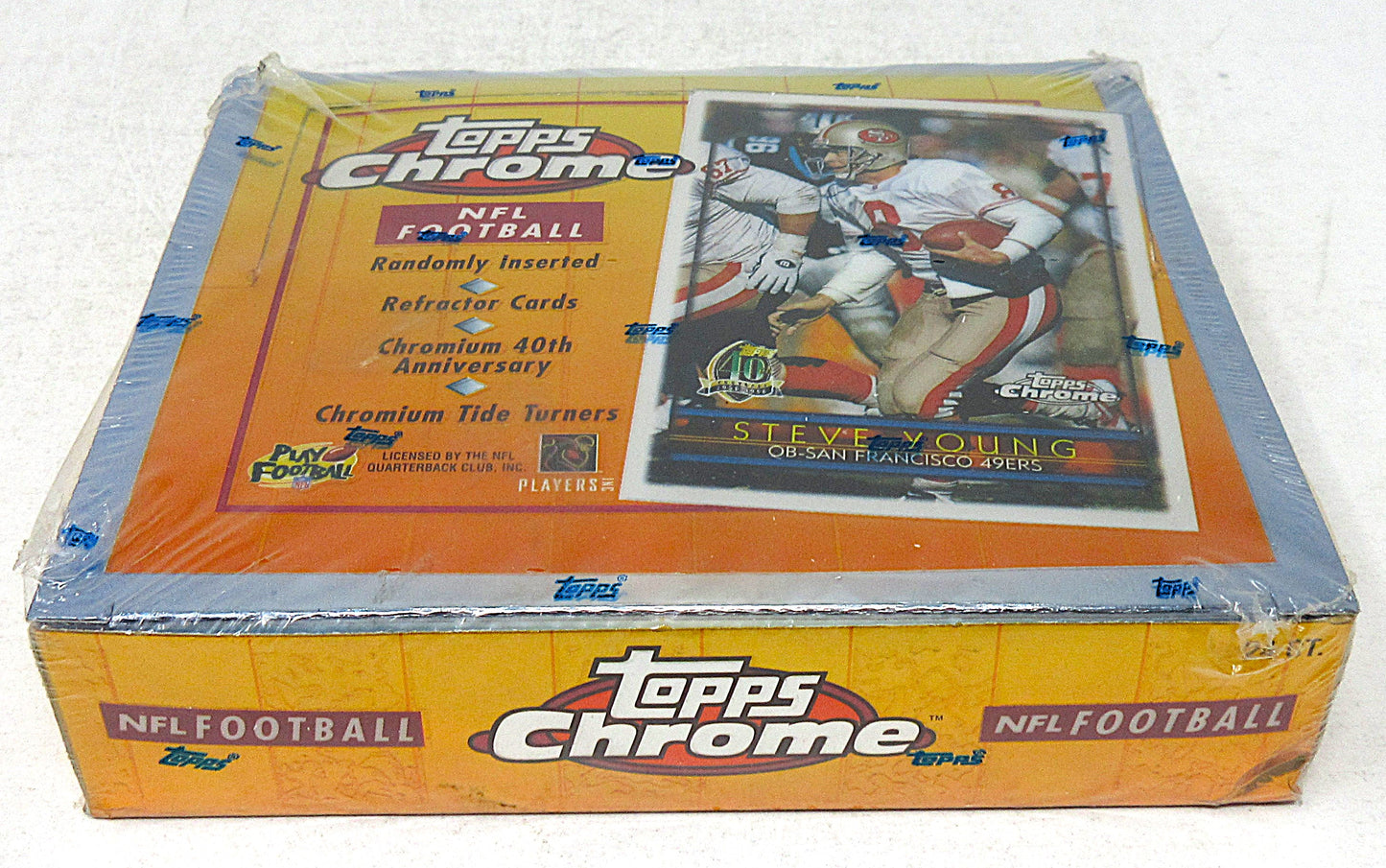 1996 Topps Chrome Football Box (20/4)