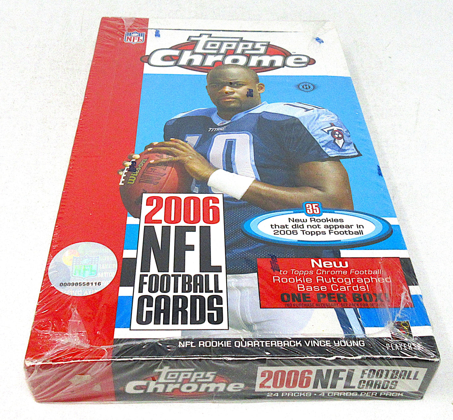 2006 Topps Chrome Football Box (Hobby) (24/4)
