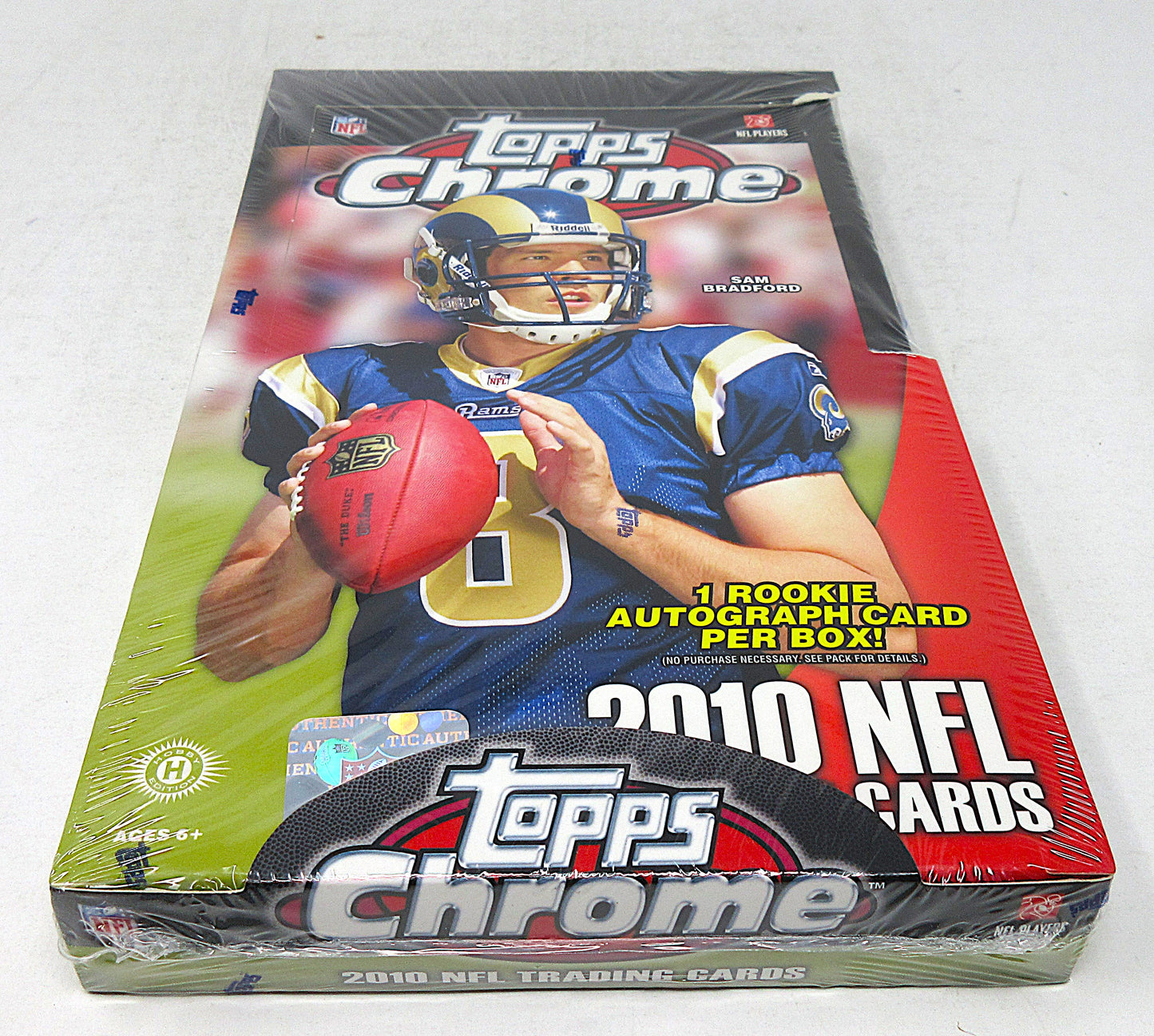 2010 Topps Chrome Football Box (Hobby) (24/4)