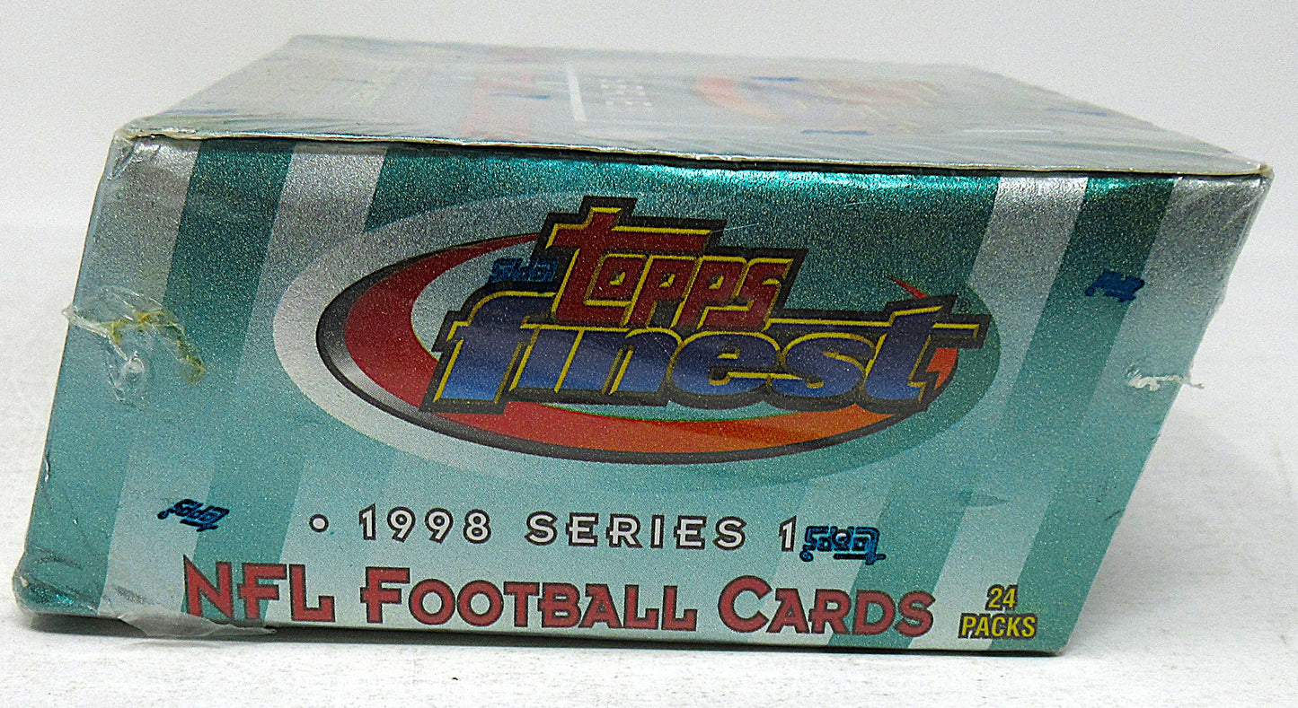 1998 Topps Finest Football Series 1 Box (Hobby) (24/6)
