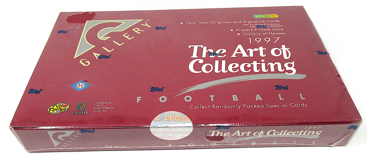1997 Topps Gallery Football Box (Hobby) (24/6)