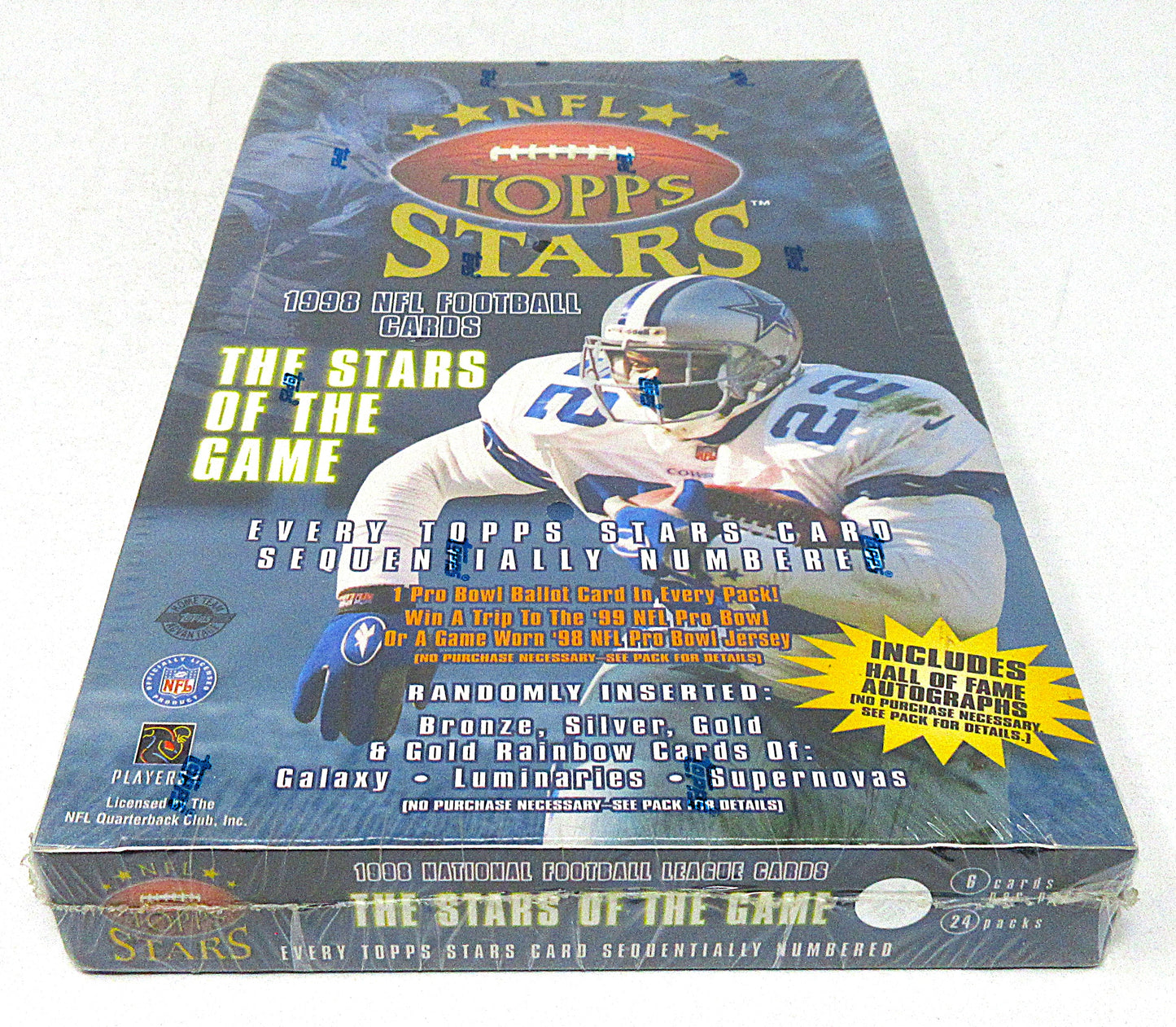 1998 Topps Stars Football Box (HTA) (24/6)