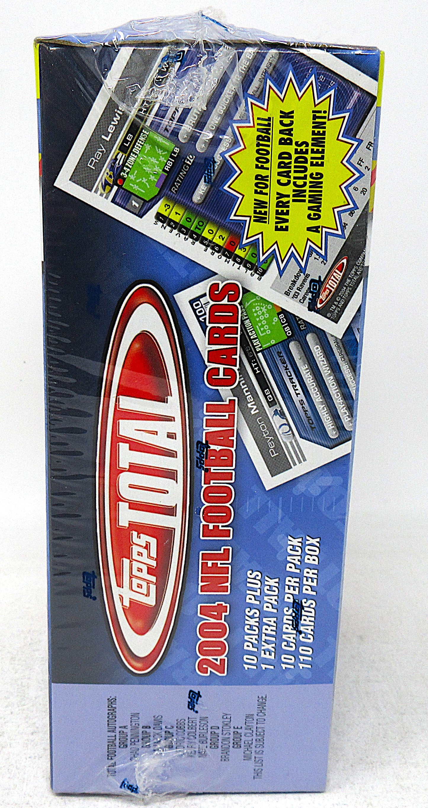 2004 Topps Total Football Blaster Box (11/10)