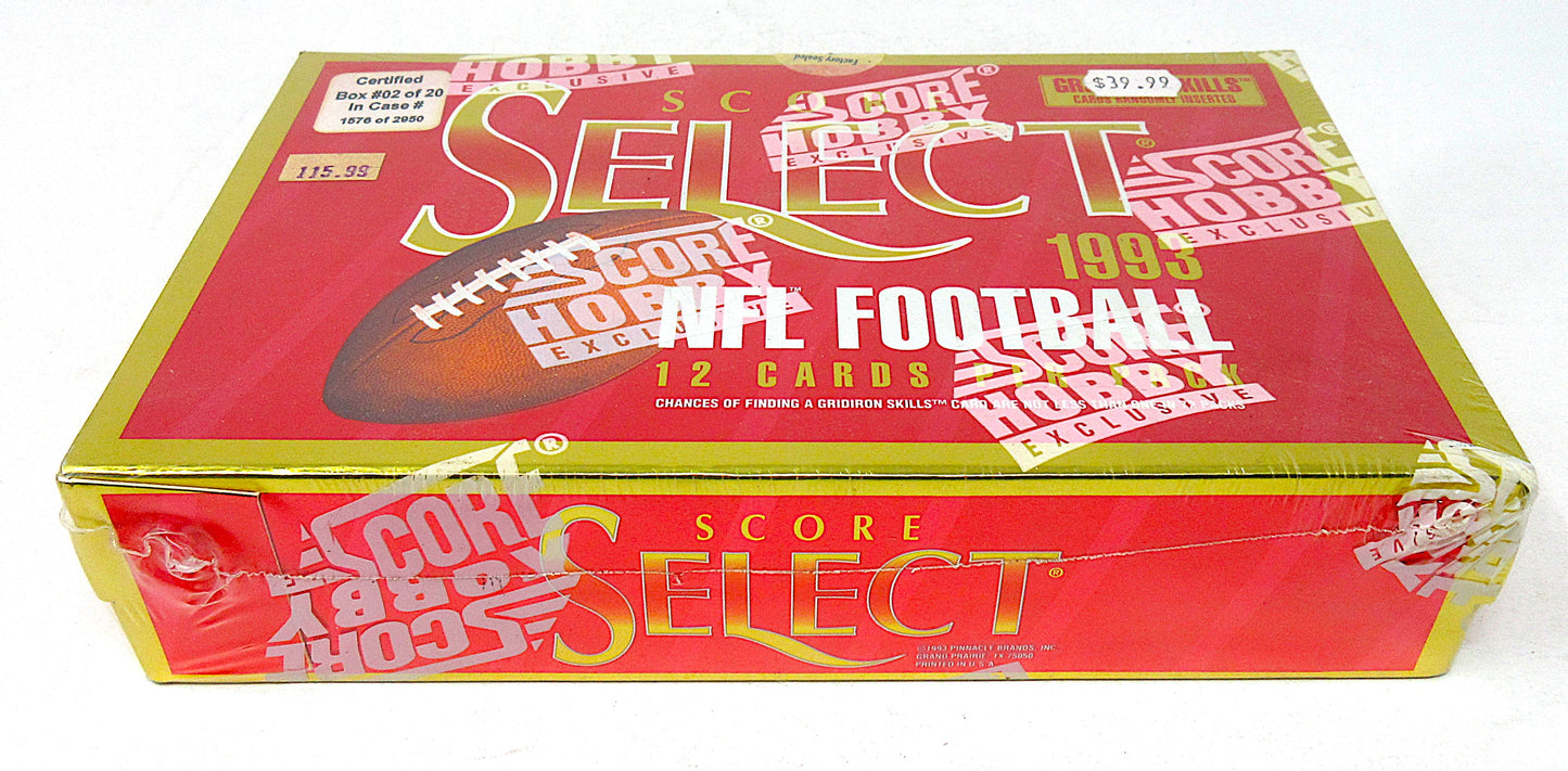 1993 Score Select Football Box (Hobby) (36/12)