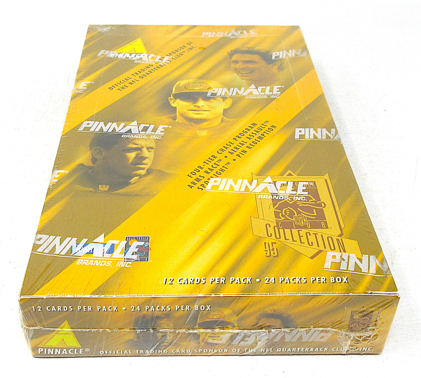 1995 Pinnacle Quarterback Club Collection Football Box (24/12)