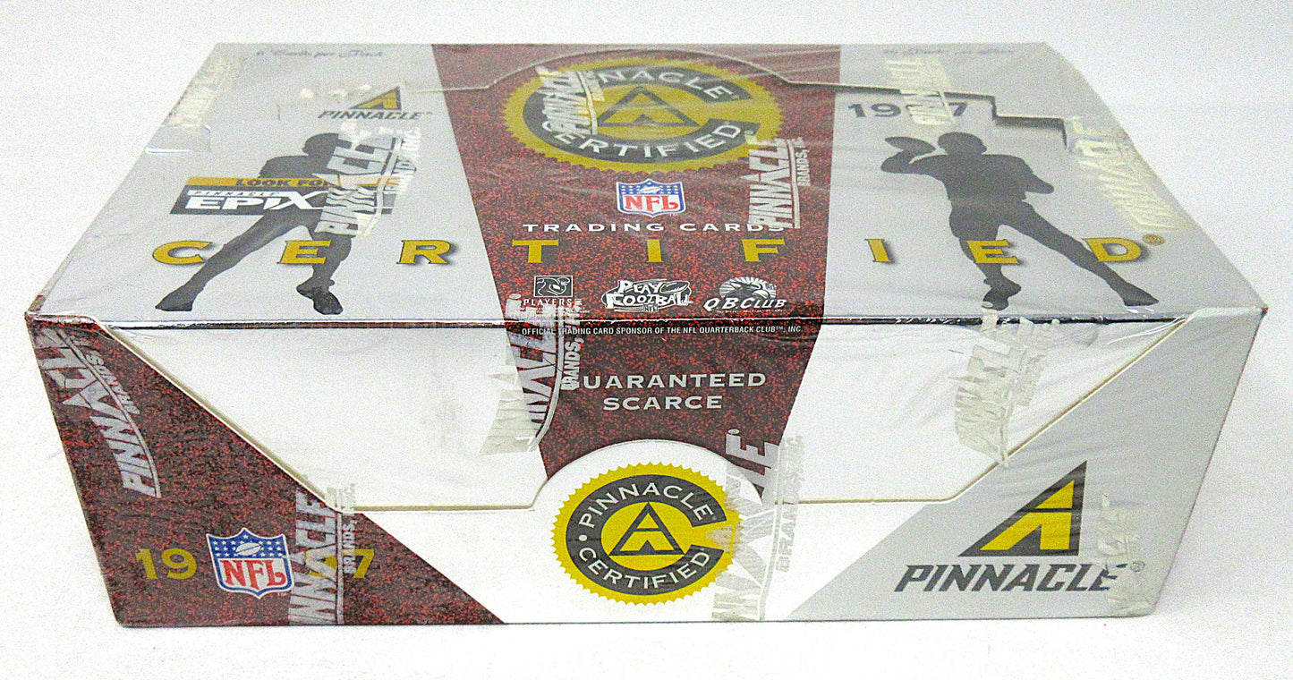 1997 Pinnacle Certified Football Box (Hobby) (20/6)