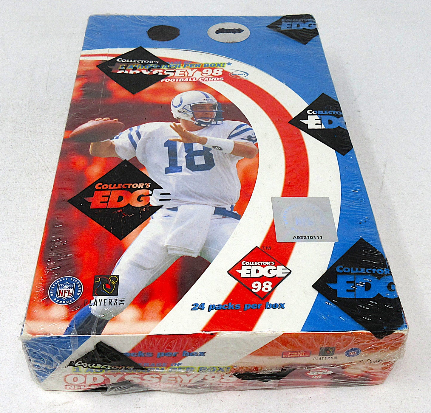 1998 Collector's Edge Odyssey Football Box (24/8)