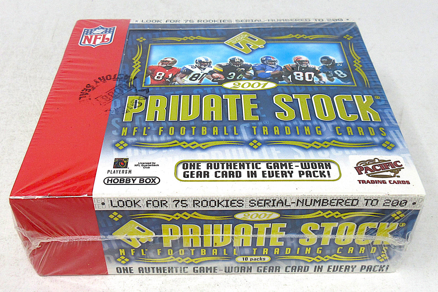 2001 Pacific Private Stock Football Box (Hobby) (10/5)