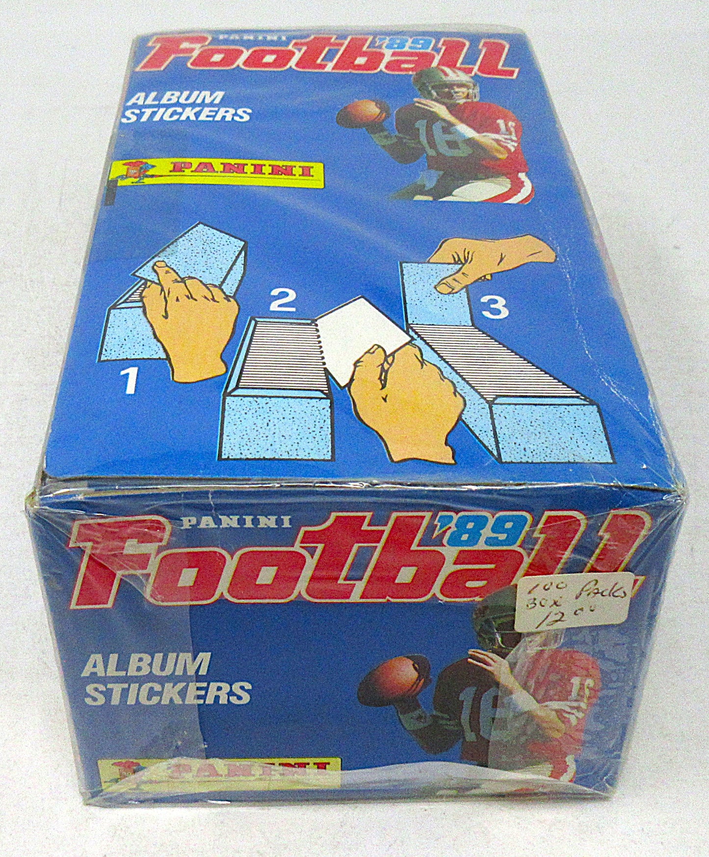 1989 Panini Football Album Stickers Box