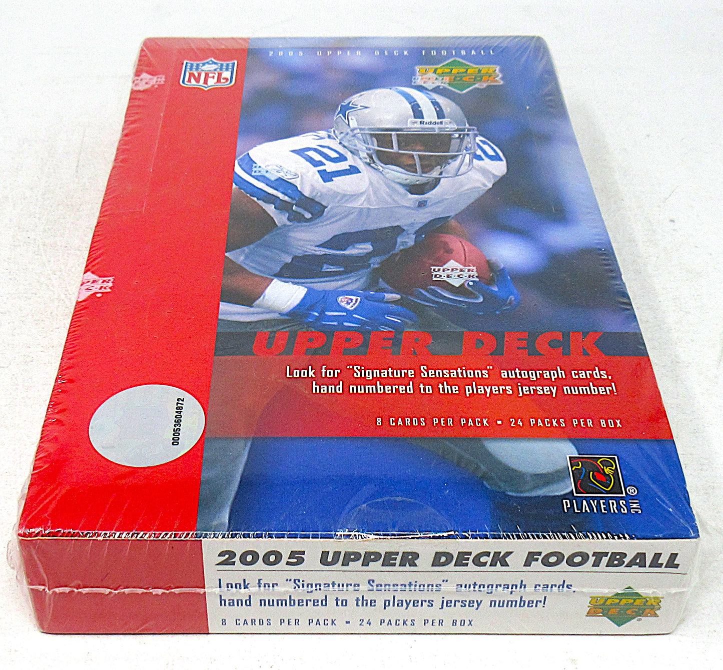 2005 Upper Deck Football Box (Hobby) (24/8)