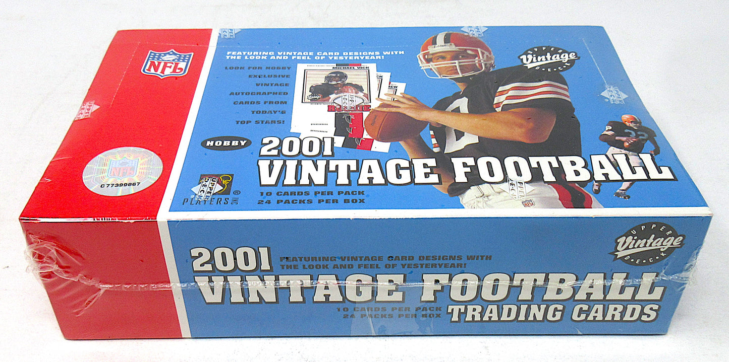 2001 Upper Deck Vintage Football Box (Hobby) (24/10)